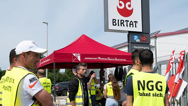 Der Arbeitskampf bei der Dönerfabrik Birtat spitzt sich zu. (Foto aktuell)