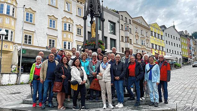 Die Mitglieder des katholischen Kirchenchores genießen ihre Tage in Tirol und freuen sich über viele Erlebnisse. Foto: Brigitte Dhenin