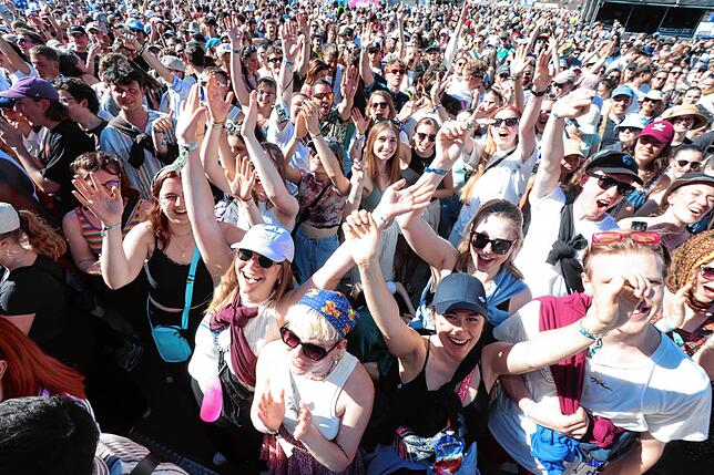 Bild 20: Weiter geht‘s – auch am zweiten Campus-Festival-Tag wird gefeiert