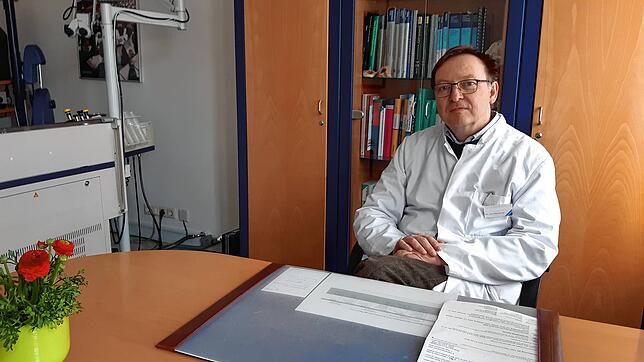 Hals-Nasen-Ohren-Arzt Winfried Keller. Er betreibt eine ausgewiesene Corona-Schwerpunktpraxis in Donaueschingen.