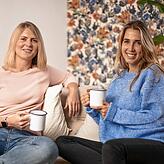 Judith Islitzer (links) und Sina Oberle wollen Frauen während der Periode mit Naturheilmitteln unterstützen. Bald soll es auch eine ...