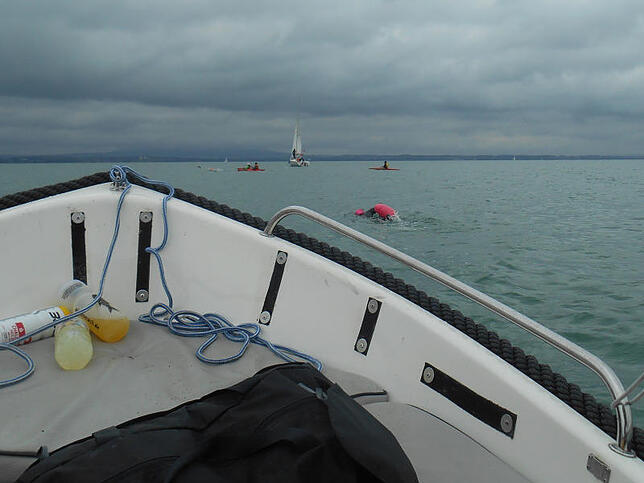 Eine Herausforderung für ausdauernde Schwimmer ist die für Juli geplante Seequerung zwischen Uttwil und Immenstaad.