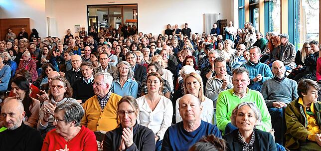 Das Interesse war groß zur ersten Kandidatenvorstellung in Bodman.