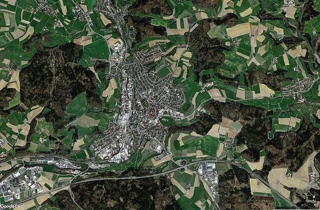 Bild 28: Baden-Württemberg: Rätsel für Region-Experten – Was verraten diese Satellitenbilder?