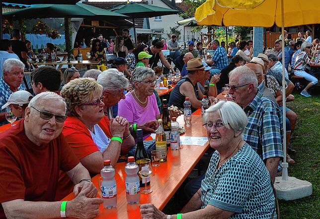 Bild 18: Beim Bermatinger Weinfest wird auch am Samstag gefeiert! Wir haben die besten Bilder – Teil 1