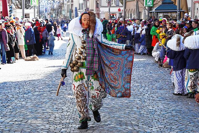 Bild 3: Villinger Fasnacht: Die schönsten Momente vom Maschgerelauf 2025