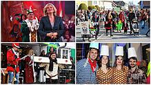 Einige der vielen schönen Momente der diesjährigen Fasnacht im Raum Stockach.