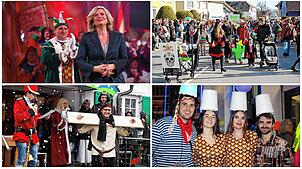 Einige der vielen schönen Momente der diesjährigen Fasnacht im Raum Stockach.