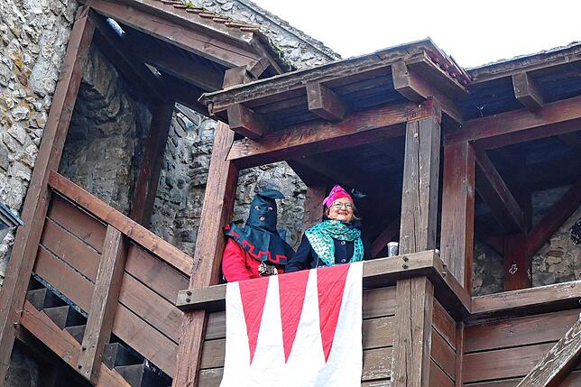Bild 5: Das Narrengericht in Tiengen kennt keine Gnade! Das sind die Bilder