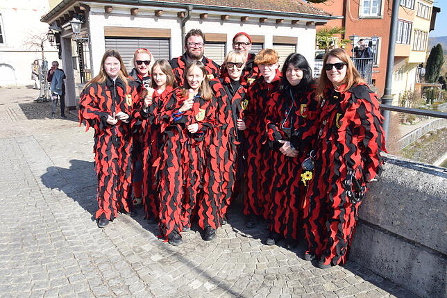 Bild 14: Narrolauf in Laufenburg 2025: Diese Bilder zeigen den farbenprächtigsten Umzug des Jahres!