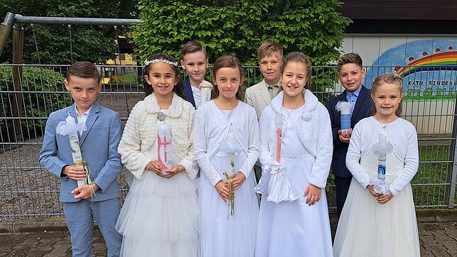 Kommunion in Wallbach.