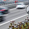 Autos fahren auf der Autobahn A81 bei Herrenberg. Wegen Wartungsarbeiten wird der Schönbuchtunnel in beiden Richtungen der A81 nachts ...