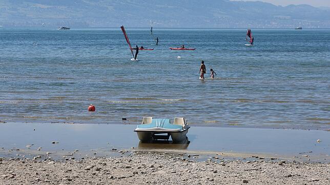 Die Polizei geht davon aus, dass ein Badeunfall am Bodensee tödlich endete. (Archivbild)