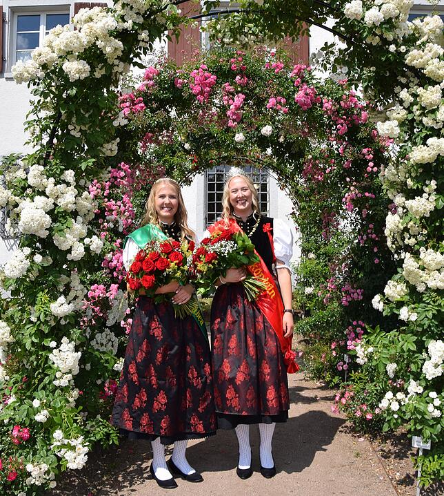 2019 wurde Judith Presch Rosenkönigin und Tabea Presch Rosenprinzessin.