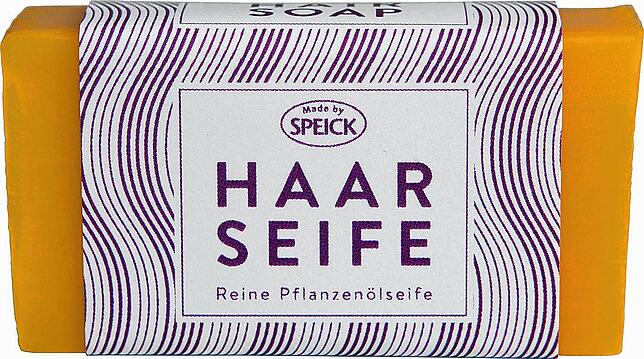 Bei Speick gilt die Haarseife als Verkaufsrenner.
