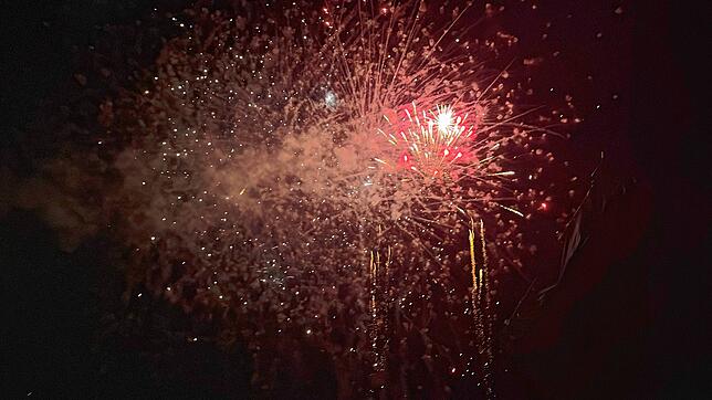 Bild 12: Mit diesem Feuerwerk ist die Lange Kulturnacht in Schwenningen beendet worden