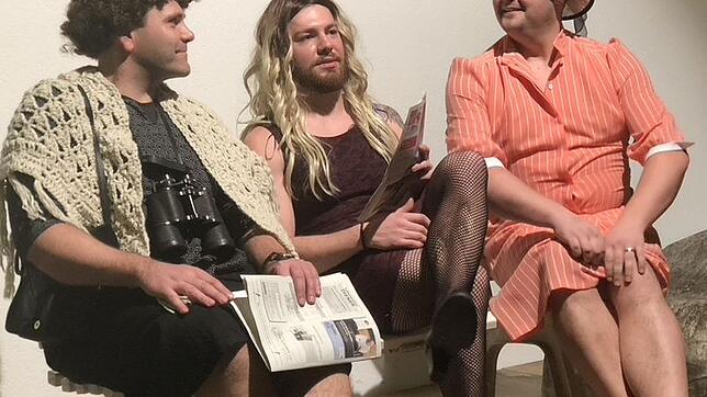 Die Drei vom Weiherbänkle: Dieter Fox, Stefan Rumpel und Frank Krall (von links).