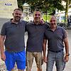 Freuen sich schon auf das Altstadtfest auf dem Seetorplatz, an dem die Holzhauer ihre Bühne und die Stände aufbauen werden: (von links) ...