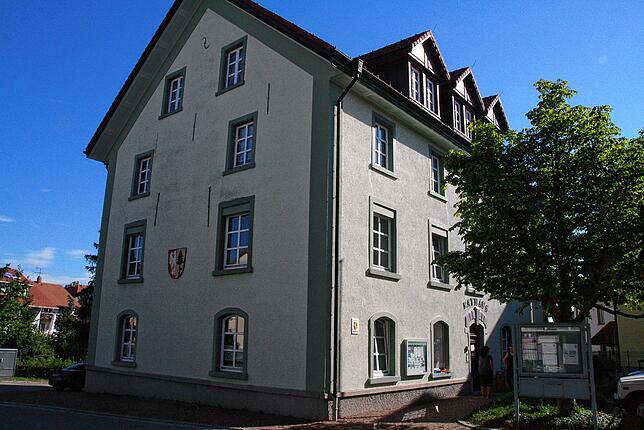 2020: Das Rathaus in Görwihl nach der in den 1980er-Jahren erfolgten Renovierung. Bild: Peter Schütz