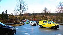 Wie ein Nadelöhr: Die Brücke am ehemaligen Bahnhof Hattingen.
