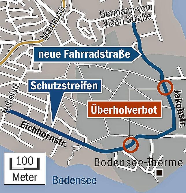 Quelle: Stadt Konstanz, Google Earth, Südkurier-Grafik: Steller