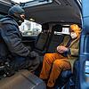 Er sollte in den grotesken Plänen das neue Staatsoberhaupt weden: Heinrich XIII Prinz Reuß in einem Polizeifahrzeug.