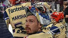 Joacim Eriksson hütet seit 2021 das Tor der Schwenninger Wild Wings.