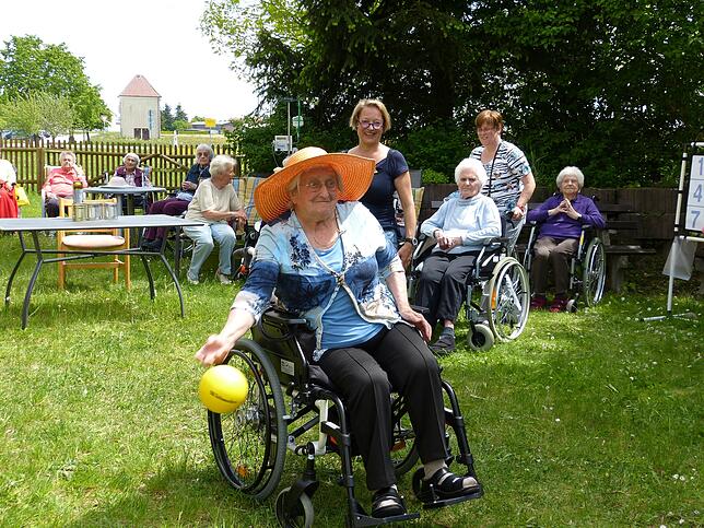 Ein Bild aus besseren Tagen: Die jährlichen Sportfeste in der Silberdistel gehörten zu den Highlights für die Bewohner. Derzeit blicken ...