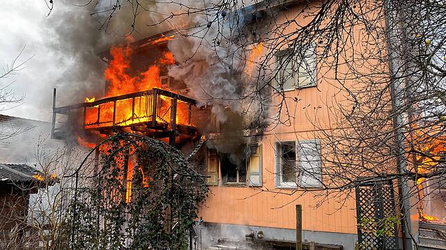 Bei einem Brand in Kreuzlingen ist eine Person verletzt worden.