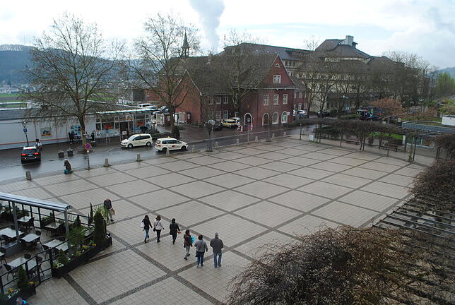 Auf dem Viehmarktplatz in Waldshut soll im Winter eine Eislaufbahn aufgebaut werden.