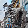 Ist erwähnt in Deutschlands &bdquo;ältester Fasnachtszeitung Narhalla&ldquo;: Der Kappedeschle-Brunnen in Radolfzell.