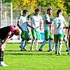 Jubel bei der DJK Donaueschingen, Tristesse beim FC Neustadt, der sich der DJK mit 4:0 geschlagen geben musste.