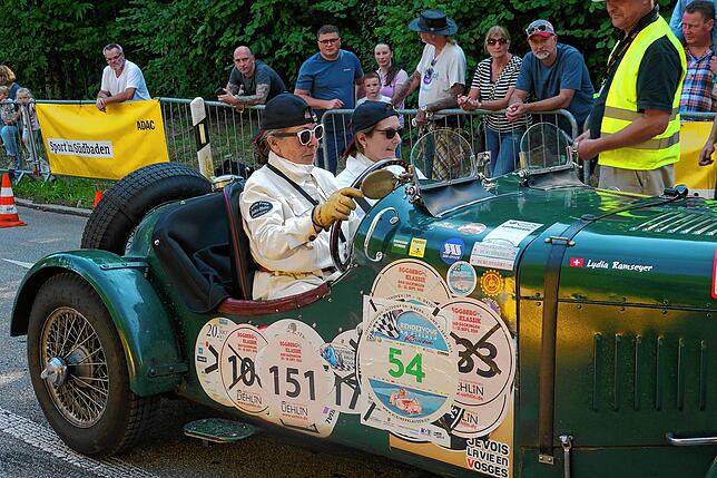 Bild 24: Die Oldtimer-Rallye Eggberg-Klassik am Samstag sorgt wieder für Begeisterung