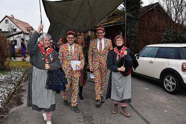 Bild 14: Famose Narrenmesse in Wiechs: Die besten Bilder der Narrentage 2025