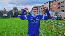 Tim Schell schoss das 1:0 für die SG BAT/Kreenh.-Leibert. Die Partie gegen die Spfr. Owingen/Billafingen endete 2:0.