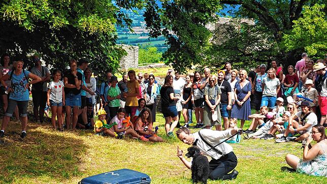 Endlich wieder Burgfest, endlich wieder ganz rauf auf den Hontes: Das Burgfest lockte wieder Tausende Besucher auf den Singener Hausberg.
