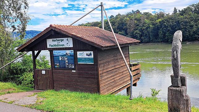 Der Fischbähr bietet eine außergewöhnliche Übernachtungsmöglichkeit für Radtouristen.