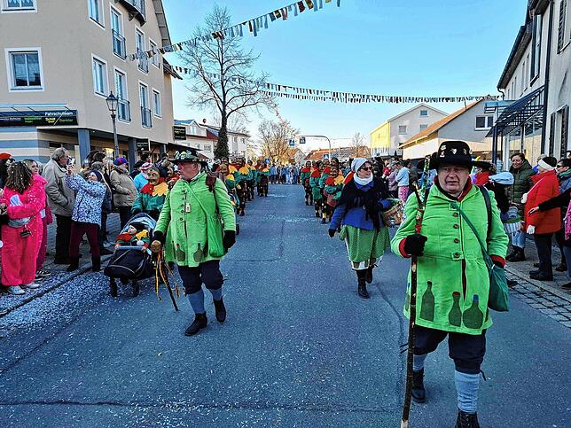 Bild 19: Alle Bilder vom Jubiläumsumzug Bockzunft Stetten am kalten Markt