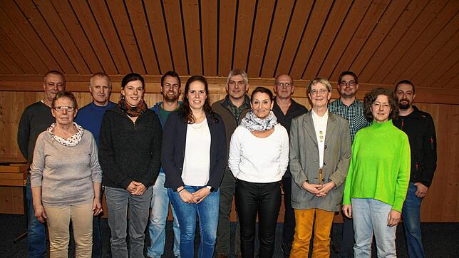 14 Kandidaten bewerben sich um einen Sitz im Gemeinderat (von links): Andreas Faschian, Barbara Yago, Wolfgang Jehle, Marie-Rosa Wolber, ...