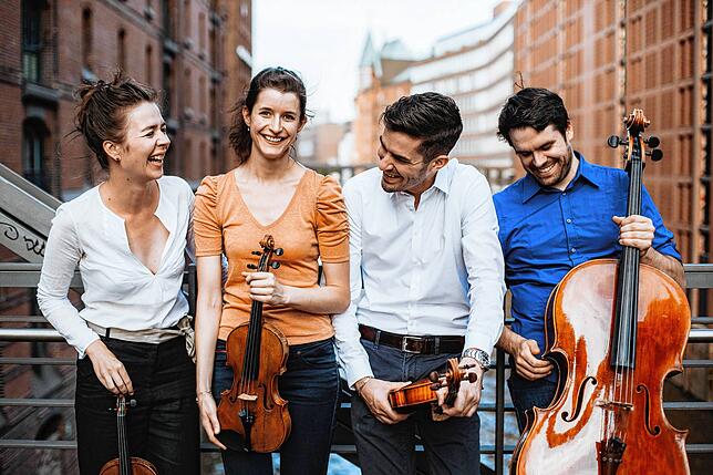 Das Aris Quartett.