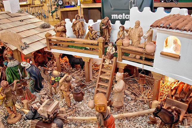 Bild 14: Bilder von der XXL-Weihnachtskrippe von Giovanni Russo