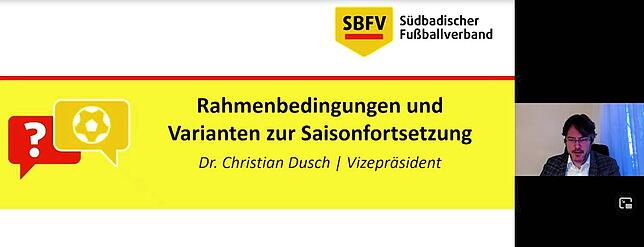 Bild 1: Südbadens Fußballvereine und ihr Verband schwanken zwischen Abbruch oder Fortsetzung der Saison 2020/21