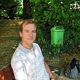 Der Finder der Flaschenpost: Ulf Pasternack aus Schwörstadt.