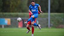 Kunstrasenpremiere: Tom Wihler und die SF Schliengen gewannen auf ihrem neuen Teppich mit 2:0 gegen den FC Schlüchttal.