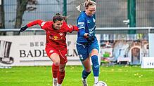 Tabea Griß im Trikot des SC Sand, hier im Spiel gegen RB Leipzig. Bild: privat