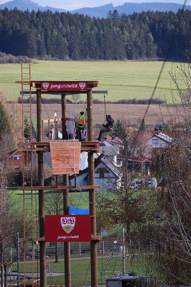 Bild 26: Bilder von der Eröffnung des Erlebnis-Parcours in der Nachsorgeklinik Tannheim