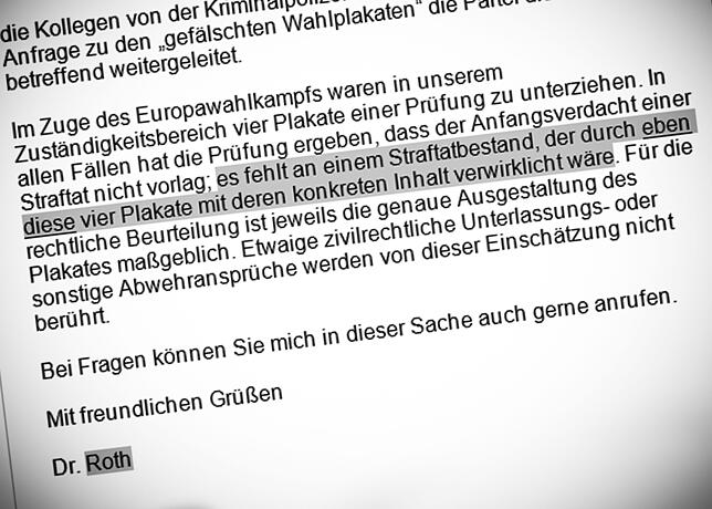 Bild 10: Gefälschte Wahl-Plakate: Steckt die rechtsextreme Identitäre Bewegung hinter der Täuschung vor den Wahlen im Mai?