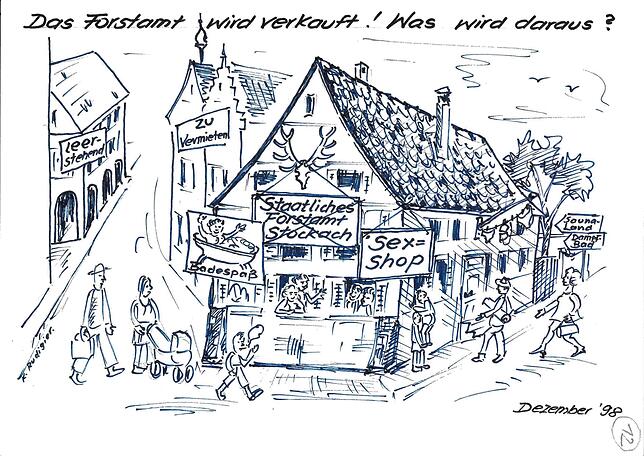 Was soll mit dem alten Forstamt passieren? Die Stadt hat eine gute Lösung für das historische Gebäude gefunden. Anders als es der ...