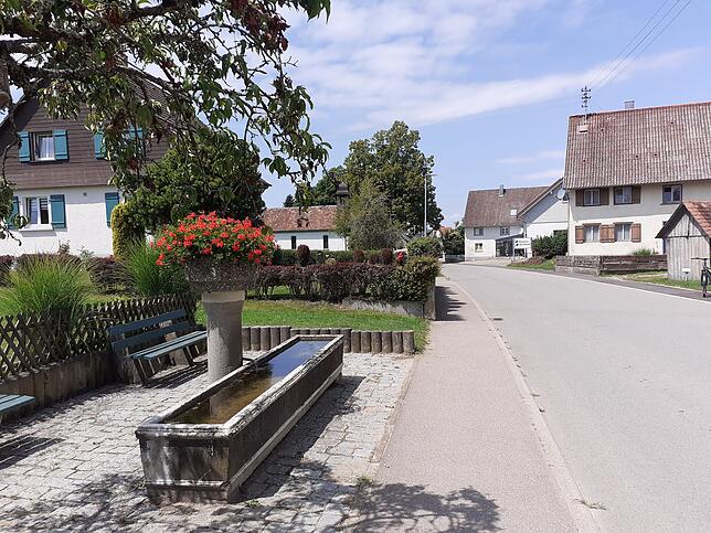 Dorfstraße Wintersulgen