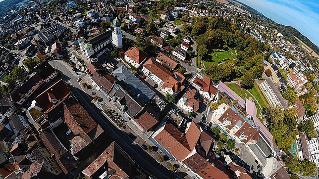 Eine Ansicht aus Stockach 360 Grad.